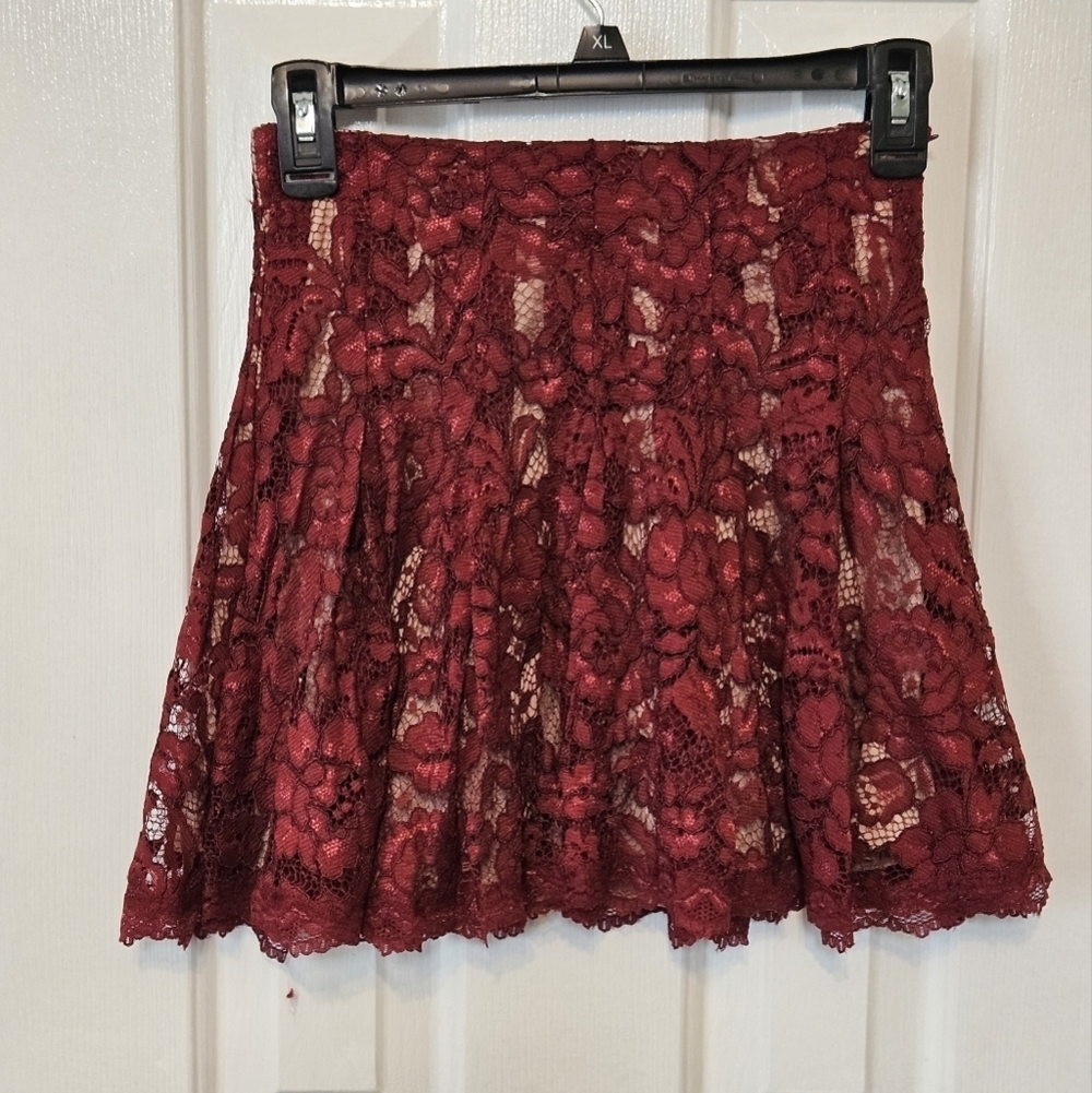 NWT ASTR mini floral skirt size XS